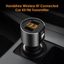 C26S Handsfree BT Connected Wireless Stereo FM Transmitter USB Car Charger