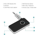 Mini Wireless Music Audio Receiver Adapter Bluetooth 4.1 3.5mm Audio Stereo Music Hands-free for Car Speakers Earbuds