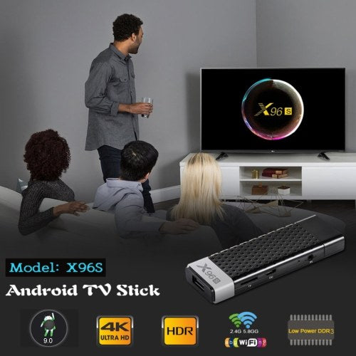 X96S TV Box S905Y2 رباعي النواة 64 بت شرائح Cortex A53 DDR3 Android 9.0 TV Set Top Box 4K HDR WiFi مشغل الوسائط دعم BT