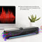 V-196 Computer Speaker USB Wired Bar Stereo Subwoofer Music Player Bass Surround Sound Box 3.5mm Audio Input for PC Laptop