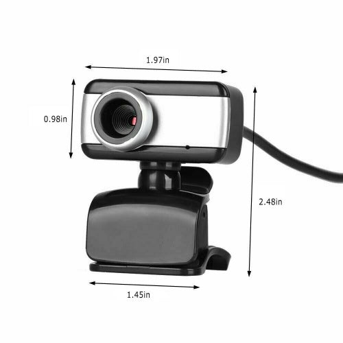 USB 2.0 480P Web Camera Laptop Webcam Clip-On Web Cameras Webcams With Microphone For Computer PC Desktop