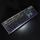 Illuminated Keyboard 104 Keys Gaming Keyboard USB Powered Operated 3 Levels Adjustable Brightness