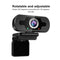 1080p Full HD Webcam USB Web Camera  Clip-On Webcams with Microphone for Computer PC Laptops Video Conference