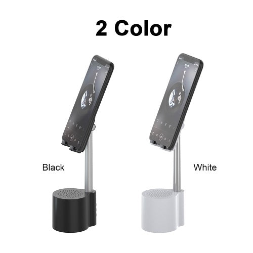 Bluetooth 5.0 Speakers Wireless with Phone Stand Holder 2 in 1 Mini Speaker Portable Sound Amplifier