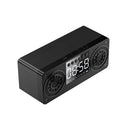 A10 Portable Bluetooth 5.0 Speaker Alarm Clock Radio Wireless Speakers Support TF Card U Disk AUX IN FM Radio for Smart Phone Tablet PC