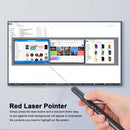 2.4GHz Wireless Multifunction Presenter Touch Screen Stylus Pen Laser Pointer with Remote Control PowerPoint PPT Flip Pen Mouse Left