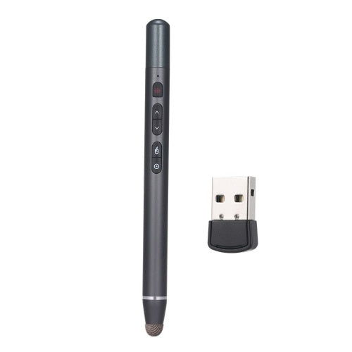 2.4GHz Wireless Multifunction Presenter Touch Screen Stylus Pen Laser Pointer with Remote Control PowerPoint PPT Flip Pen Mouse Left