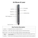 2.4GHz Wireless Multifunction Presenter Touch Screen Stylus Pen Laser Pointer with Remote Control PowerPoint PPT Flip Pen Mouse Left