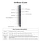 2.4GHz Wireless Multifunction Presenter Touch Screen Stylus Pen Laser Pointer with Remote Control PowerPoint PPT Flip Pen Mouse Left