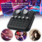 V8SE External Live Sound Card Mini Sound Mixer Board for Live Streaming Music Recording Karaoke Singing with 12 Sound Effects BT Connection for Smartphone Laptop PC