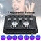 V8SE External Live Sound Card Mini Sound Mixer Board for Live Streaming Music Recording Karaoke Singing with 12 Sound Effects BT Connection for Smartphone Laptop PC