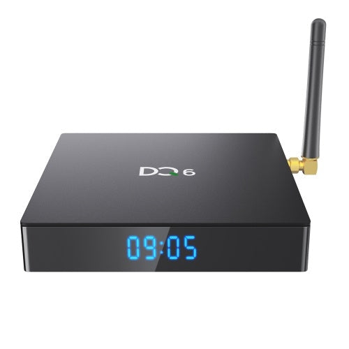 DQ6 Android 10.0 Smart TV Box RK3318 Quad Core 64 Bit UHD 4K Media Player