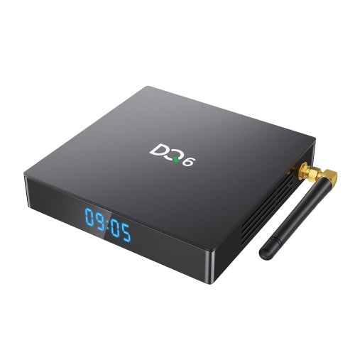 DQ6 Android 10.0 Smart TV Box RK3318 Quad Core 64 Bit UHD 4K Media Player