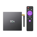 DQ6 Android 10.0 Smart TV Box RK3318 Quad Core 64 Bit UHD 4K Media Player