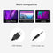 SADA V-108 Speaker Bar Computer Speakers Stereo HiFi Sound Wired Computer Sound Bar Rich Bass USB Powered Soundbar Speaker for PC TV Smart Phone Tablets Desktop Laptop