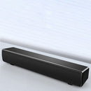 SADA V-103 Speaker Bar Computer Speakers Stereo HiFi Sound Wired Computer Sound Bar Rich Bass USB Powered Soundbar Speaker for PC TV Smart Phone Tablets Desktop Laptop