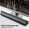 SADA V105 Speaker Bar Computer Speakers Wired Computer Sound Bar Stereo USB Powered Mini Long Soundbar Speaker with HiFi Sound Rich Bass for TV PC Cellphone Tablets Desktop Laptop