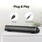 SADA V105 Speaker Bar Computer Speakers Wired Computer Sound Bar Stereo USB Powered Mini Long Soundbar Speaker with HiFi Sound Rich Bass for TV PC Cellphone Tablets Desktop Laptop