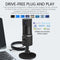 Wireless Bluetooth USB Streaming Microphone with Webcam HD1080P for iPhone/iPad/Mac/Android Phone/Tablet/PC