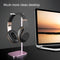 Portable Headphone Desktop Stand Aluminum Alloy Tablet Stand Desktop Holder Cradle Holder Stand Durable Non-slip Earphones Display Holder Accessories