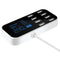 A9S Fast Car Charger 8 Port Multi USB LCD Display 12V Phone Charger USB Hub for Phone Tablets DVR