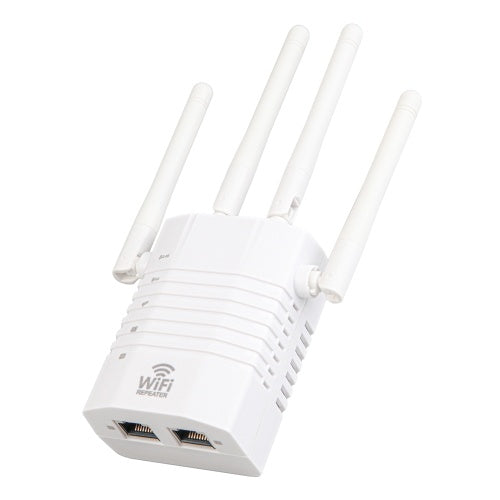 WD-R1205U 1200Mbps WiFi Booster Wireless Repeater Dual Band Wifi Repeater Four Antennas 2.4GHz 5GHz 1200M WiFi Internet Signal Amplifier