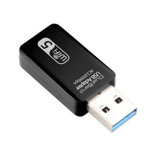 محول USB لاسلكي AC1200 ثنائي النطاق USB3.0 محول واي فاي 2.4 جيجا هرتز / 5.0 جيجا هرتز إيثرنت 802.11AC لأجهزة الكمبيوتر المحمول سطح المكتب