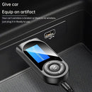 T13 USB Audio Transmitter Receiver Bluetooth 5.0 Wireless Music Adapter LCD Display 3.5mm AUX Audio Adapter with Mic for TV Speaker Headphones Car Stereo