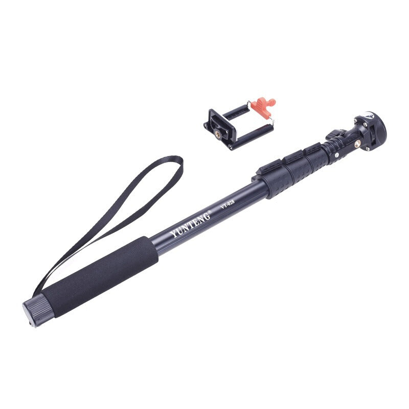 VT-028 Yunteng Portable Aluminum Alloy Monopod - Black