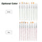 10pcs/set Nail Art Brush Painting Drawing Pen Builder Flat Gradient Line  UV Gel Acrylic Crystal Tips Design Manicure Tools