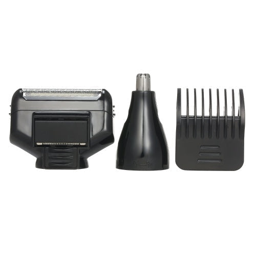 Electric Hair Clipper Kit Rechargeable 3-In-1 Beard Mustache Shaver