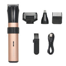 Electric Hair Clipper Kit Rechargeable 3-In-1 Beard Mustache Shaver