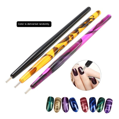 1pc Nail Art Magic 3D Painting Dotting Magnetic Magnet Pen