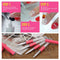 Abody Nail Art Painting Brush 5mm Crystal Acrylic Nail Art UV Gel Painting Line Brush Nylon Hair Pen Manicure Nail Liner Tool