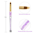 1pc Nail Art UV Gel Painting Pen Brush Nail Art Gradient Color Brush Acrylic UV Gel Polish 3D Tips Effect Design Tools