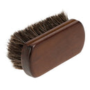 Men's Beard Brush Natural Horse Hair Mustache Shaving Brush Facial Hair Brush Wooden Handle