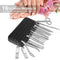 16Pcs Stainless Steel Manicure Pedicure Set With Bag