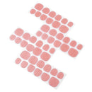 2 Sheets 48pcs Double-sided Nail Glue Sticker Jelly Transparent Flexible Fake Nail Tips Adhesive Nail Glue with Nail Manicure Tool