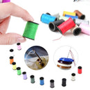 Sewing Tools Kit Scissor Thread Pins Tape Button Thimble Needle Threader Home Travel Emergencies