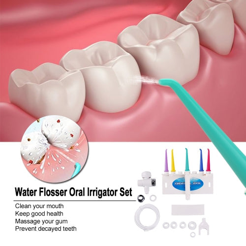 Water Flosser Oral Irrigator Dental Flosser Dental SPA Floss Water Jet Floss Pick Water Pick Oral Irrigation Teeth Cleaner Jet