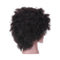 Afro Mannequin Head Hairdressing Training Head for Practice Styling Braiding African American Dummy Head with 100% Human Hair Black