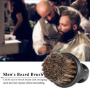 Men's Beard Brush Barber Hair Sweep Brush Mustache Shaving Brush Neck Face Duster Brush for Hairdressing Salon Household