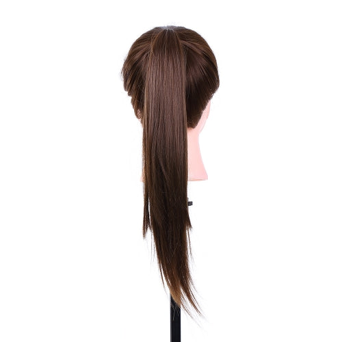 24" Mannequin Head Hairdressing Training Head for Hair Styling Practice Dummy Head for Hair Braiding High Temperature Fiber Head Model