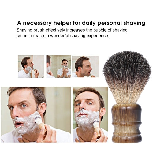 Men's Shaving Brush Wood Handle Beard Shaving Brush Wooden Handle Professional Male Razor Facial Brush Face Cleaning Tool