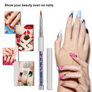 1pc Nail Brush Pen Painting Sculpturing Drawing Line Pen Acrylic Handle Manicure Nail Art DIY Tool