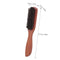 Men's Beard Brush Wooden Mustache Comb Male Shaving Brush Multifunctional Facial Hair Brush