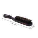 Male's Facial Beard Brush Wooden Mustache Comb Men Shaving Brush Multifunctional Facial Hair Brush