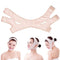 Medium Size Beige Face Mask 3D Face Liftting Device Facial Beauty Tool Face Thin Bandages Small V-shape Face Shaper