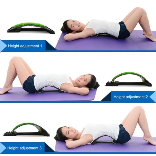 Lumbar Back Massager Magic Stretcher Fitness Stretch Equipment