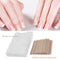 900pcs Nail Cotton Wipes UV Gel Nail Tips Polish Remover Cleaner Lint Paper Pad +100pcs Wood Sticks Cuticle Pusher Care Tools